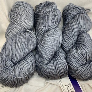 Malabrigo Rios Worsted Weight Yarn in 212 Gris