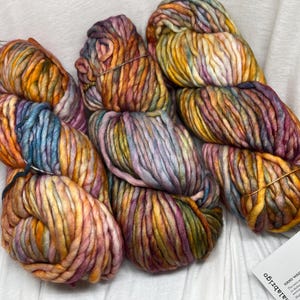 Malabrigo Rasta Superbulky Yarn in 300 Dancing Leaves