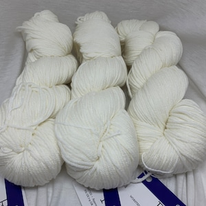 Malabrigo Rios Worsted Weight Yarn in 943 White