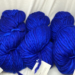 Malabrigo Rasta Superbulky Yarn in 415 Matisse Blue image 2
