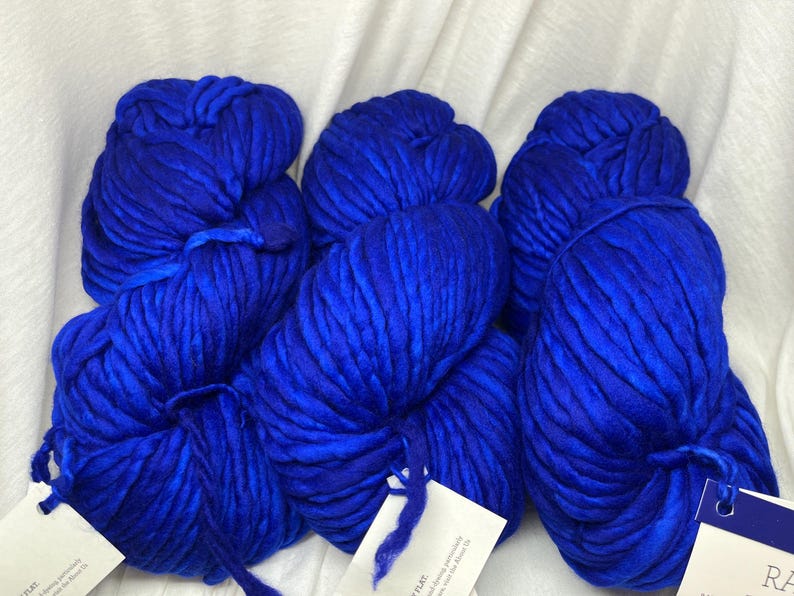 Malabrigo Rasta Superbulky Yarn in 415 Matisse Blue image 2