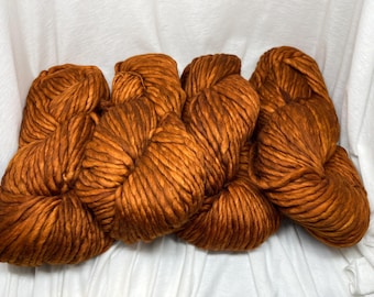 Malabrigo Rasta Superbulky Yarn in 142 Caramel NEW