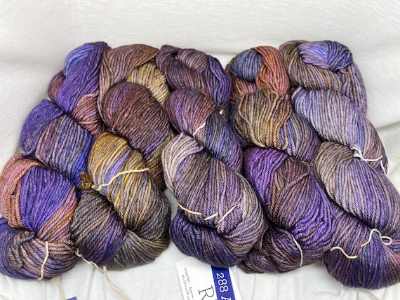 Malabrigo Rios Worsted Weight Yarn in 288 Aquarius ZODIAC COLLECTION