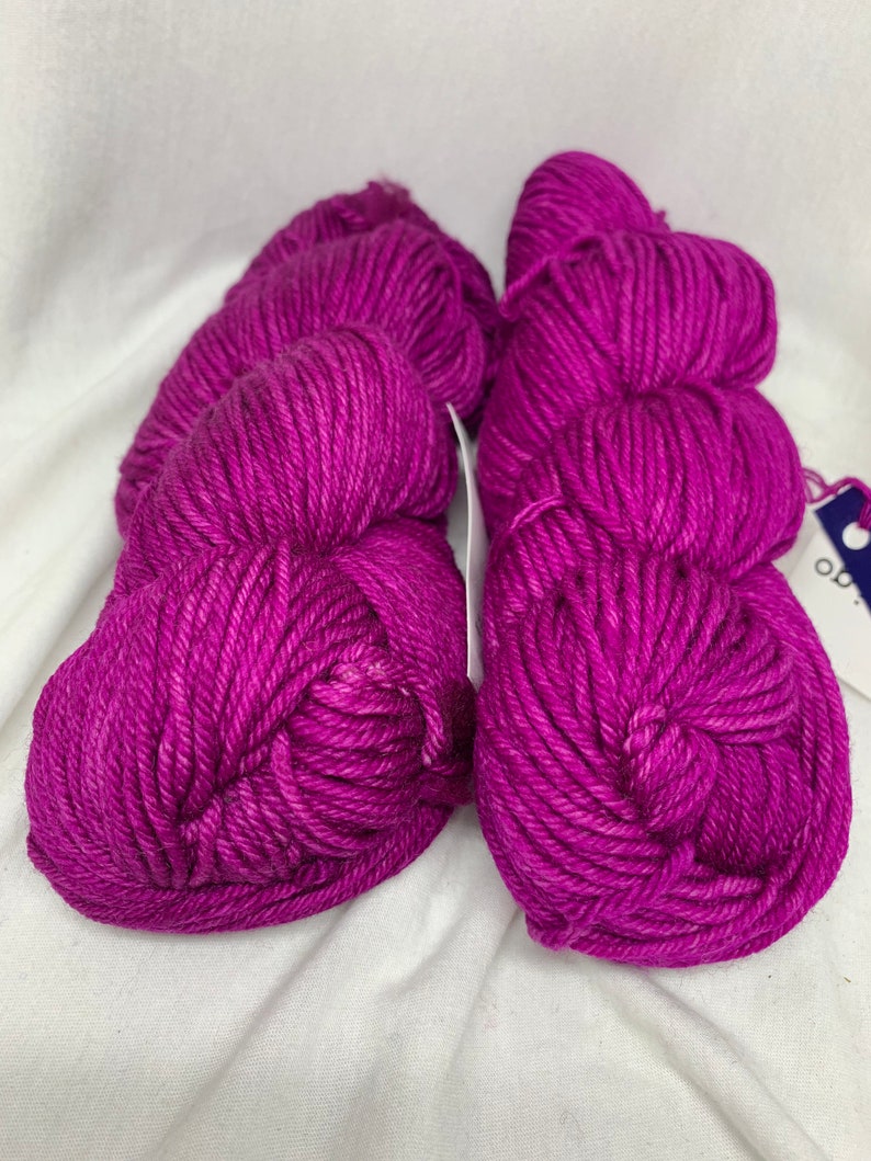 FREE USA SHIPPING Malabrigo Rios Worsted Weight Yarn in 148 Holly Hock