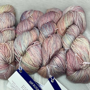 Malabrigo Rios Worsted Weight Yarn in 398 Rosalinda