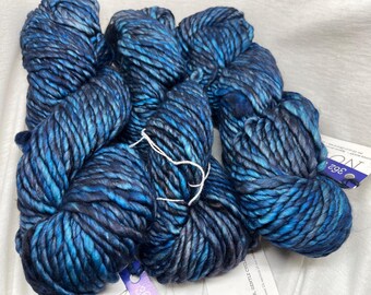 Malabrigo Noventa Bulky Yarn in 362 Under The Sea NEW
