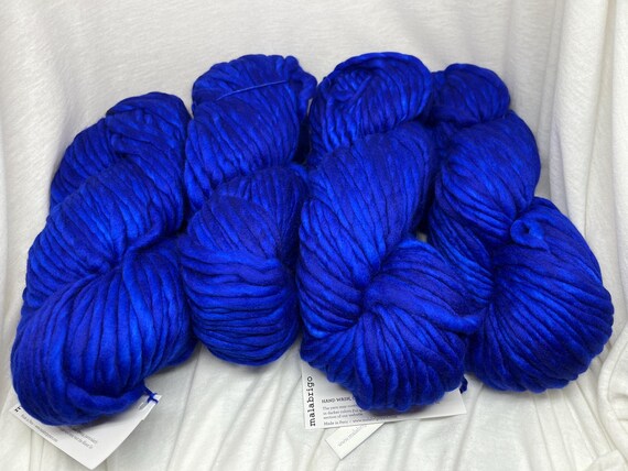 Malabrigo Rasta Superbulky Yarn in 415 Matisse Blue