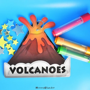 All About Volcanoes Flipbook | Volcano Learning Book