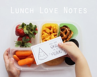 Lunch Note Printable for Kids, Fun Food Pun Cards for Lunch Box, Lunch Note Idea, Lunchbox Note Printable, Back to School Lunch Tag Cards