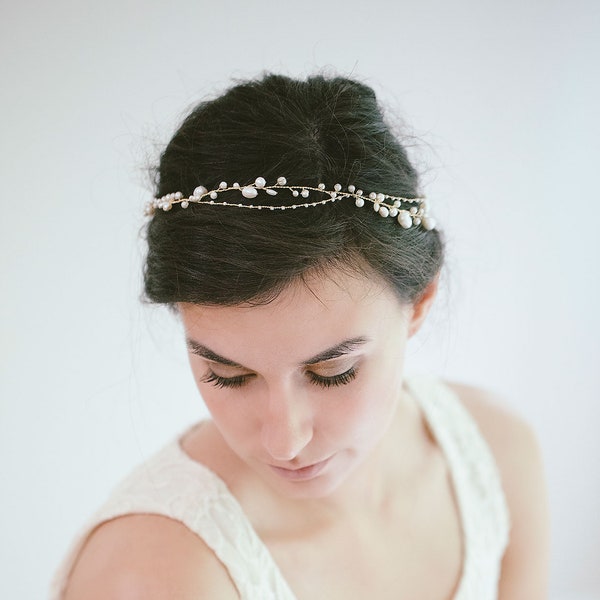 Pearl Hair Vine Etsy