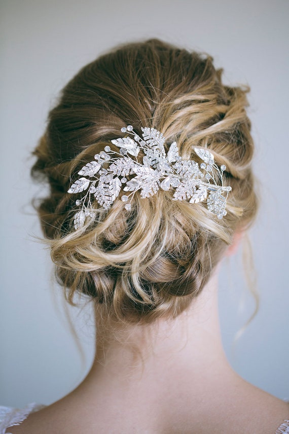 Bridal Side Hair Clip Bridal Hair Clip Side Hair Comb Etsy