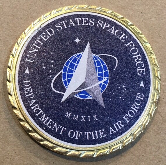 United States Space Force Coin Etsy