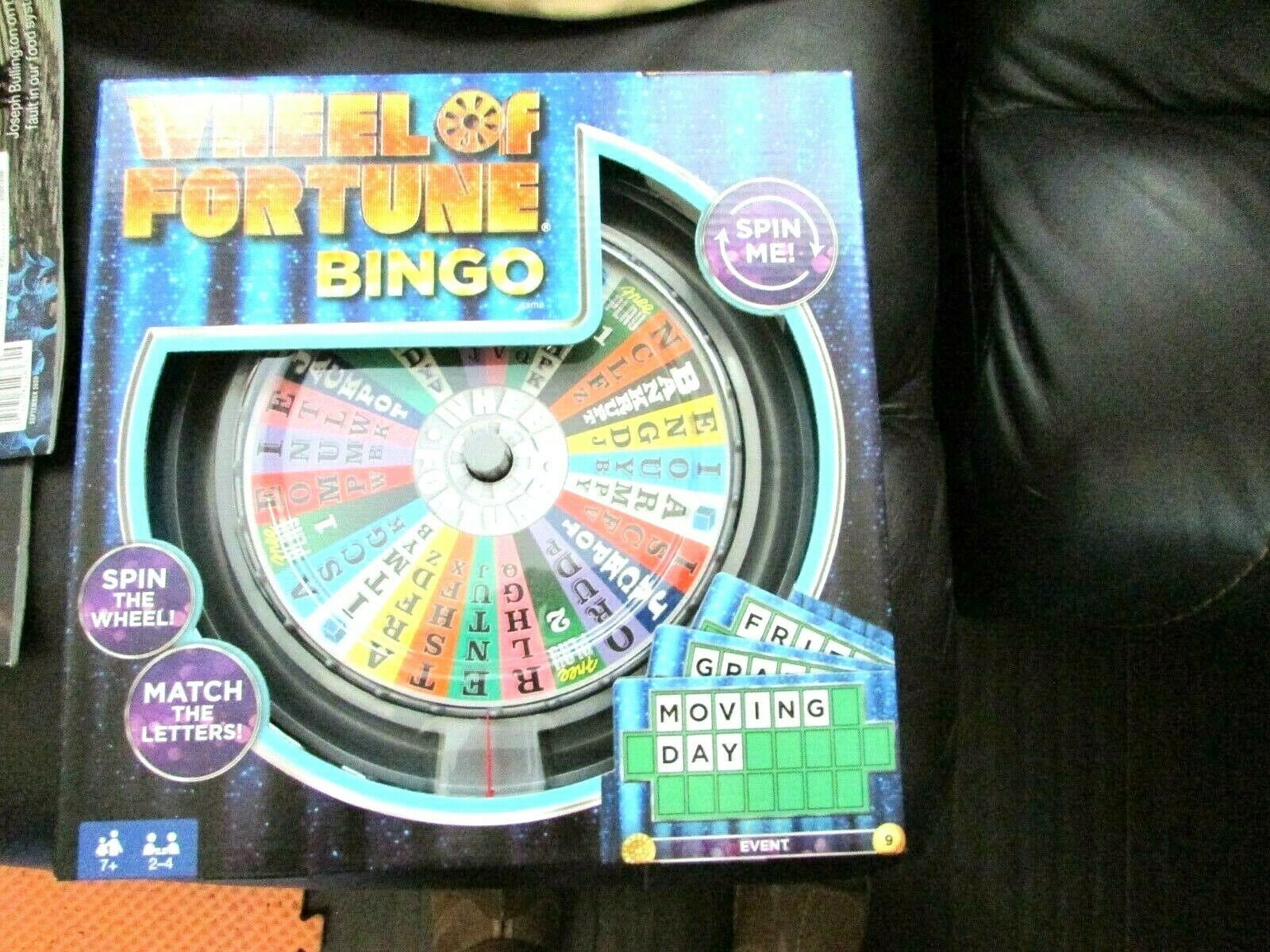 Wheel of Fortune Bingo Game Etsy