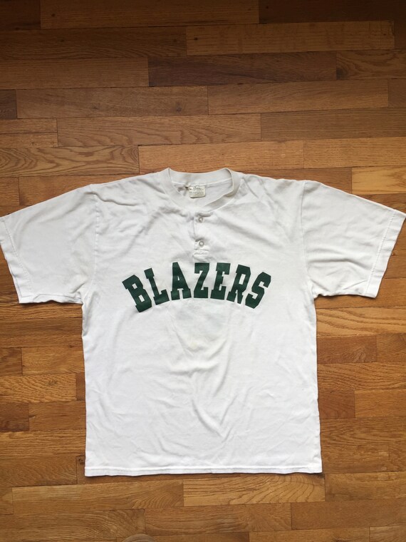 Vintage Blazers Athletic Henley made in USA made i