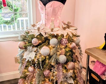 Gold Mannequin Tree Unique Christmas Tree | Christmas Centerpiece | Dress  Form | Christmas Dcor | Custom Colors Available - Etsy
