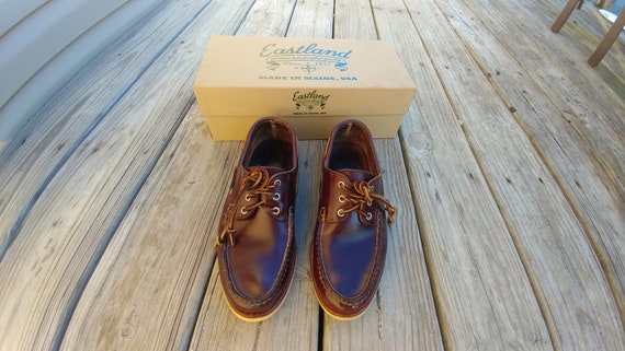 eastland men's boat shoes