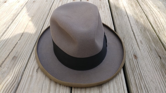 Vintage 1930's Mallory Aristocrat Homburg fedo