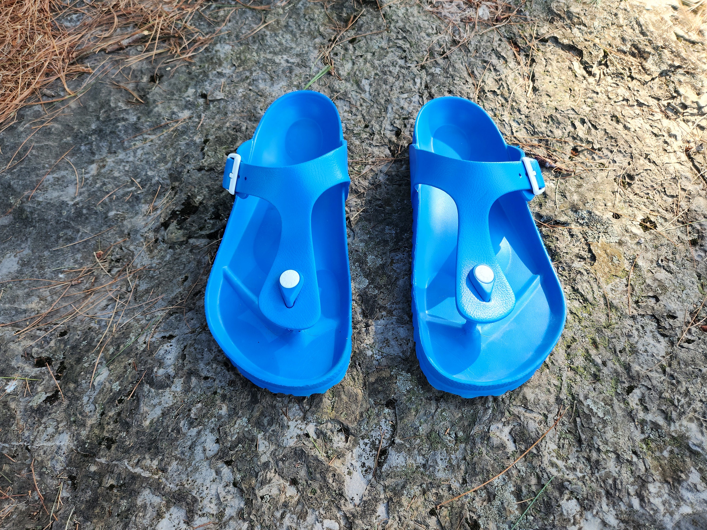 Birkenstock gizeh eva scuba blue sale