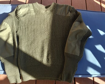 army wool sweater