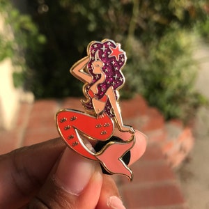 Cosmic Mermaid Hard Enamel Pin