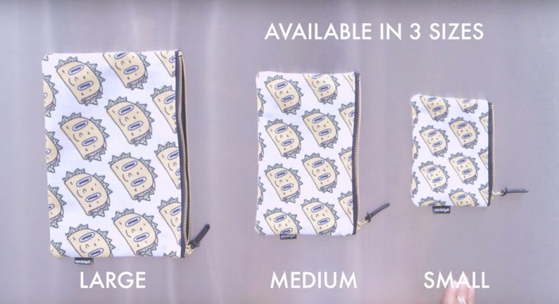 Makeup Bag Pencil Pouch Demogorgon Eleven Eleven from Stranger Things Stranger Things Carry All Pouch Stranger Things