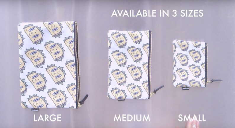 Makeup Bag Pencil Pouch Demogorgon Eleven Eleven from Stranger Things Stranger Things Carry All Pouch Stranger Things