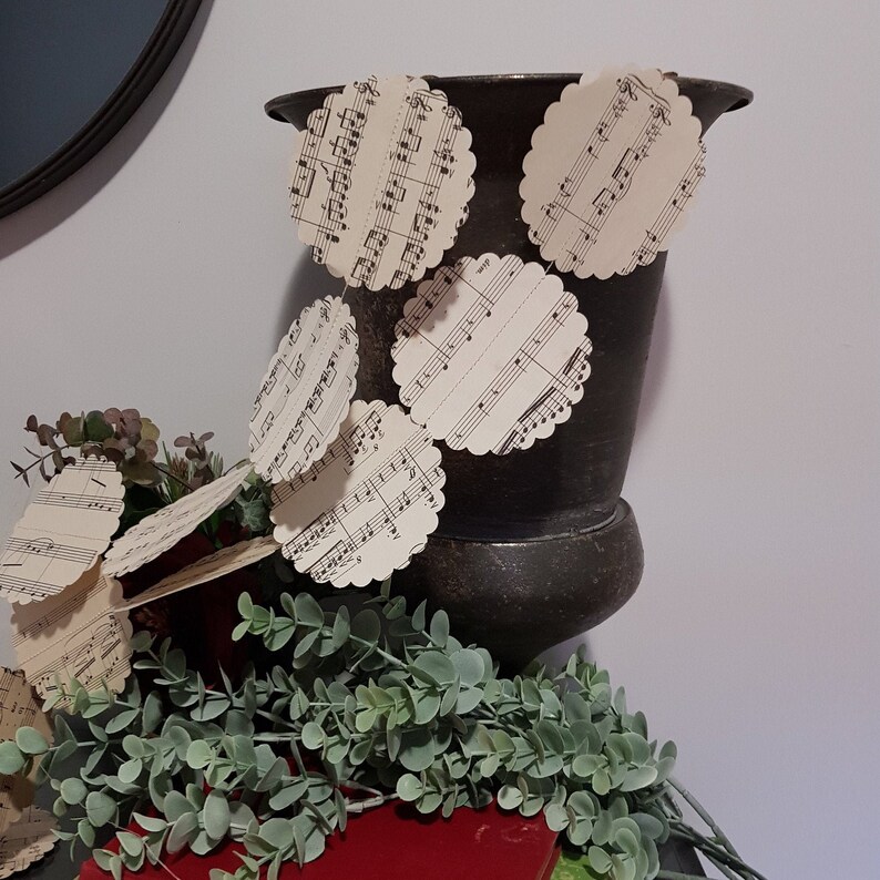 vintage paper garland