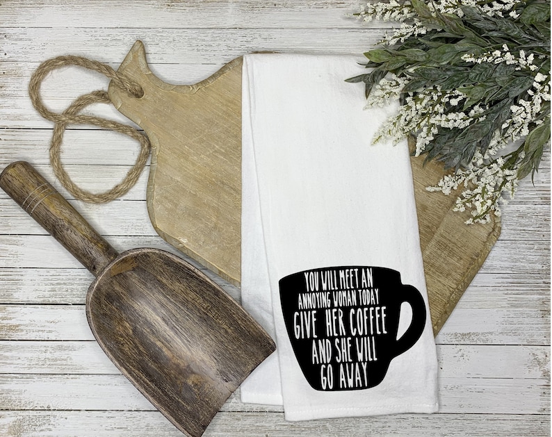 Hockey Puck Monkey Monkey Underpants /Funny Kitchen Towel / Tea Towel / Gilmore Girls / Gilmore Fan / Best Friend gift/ Gift for her Bild 2