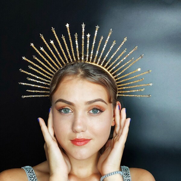 sunburst headpiece
