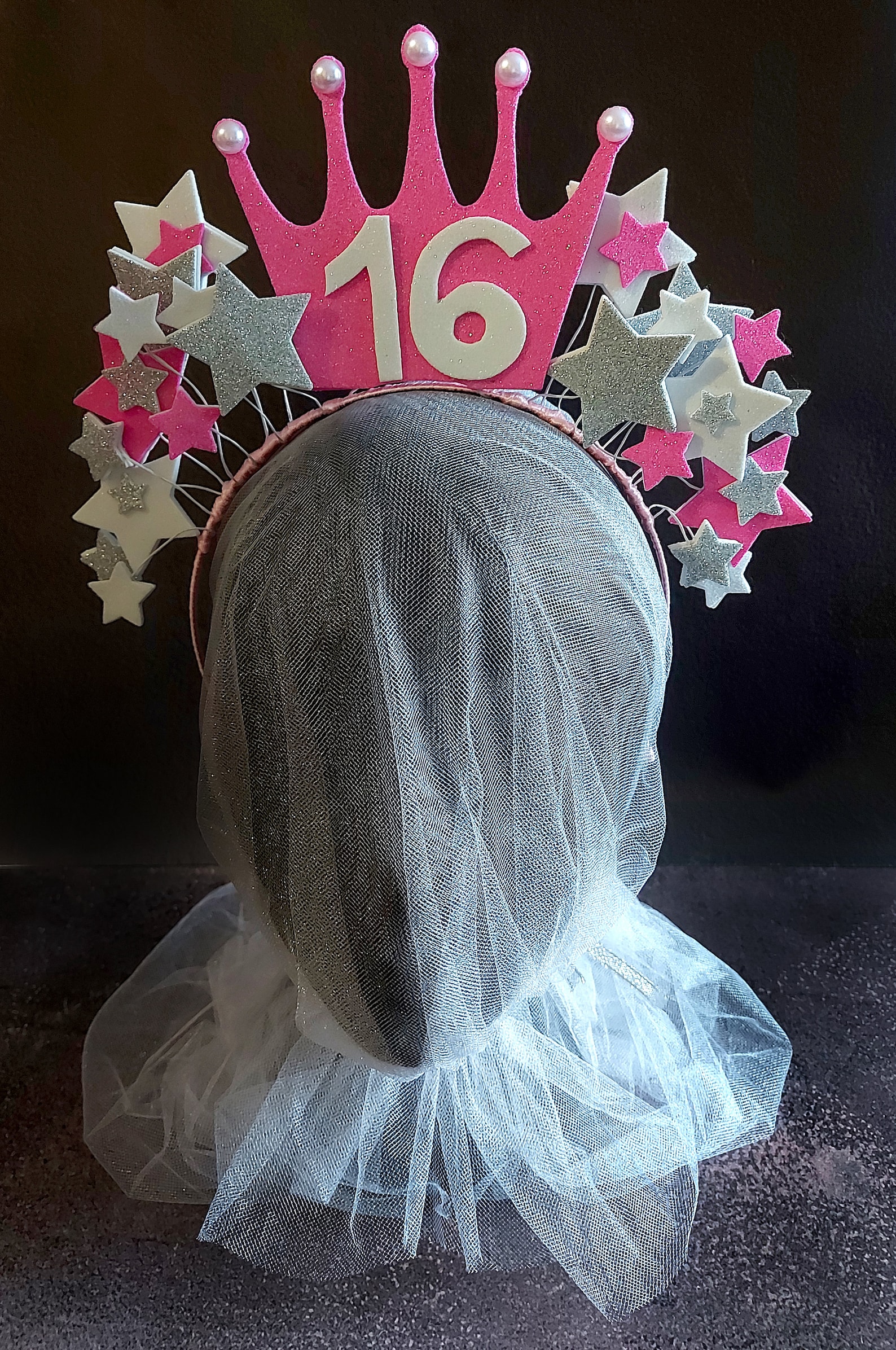 Birthday Crown 16 Birthday Queen Adult Birthday Crownparty Etsy