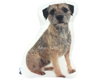 Small By Azura Gifts Irish Wolfhound Shaped Dog Cushion