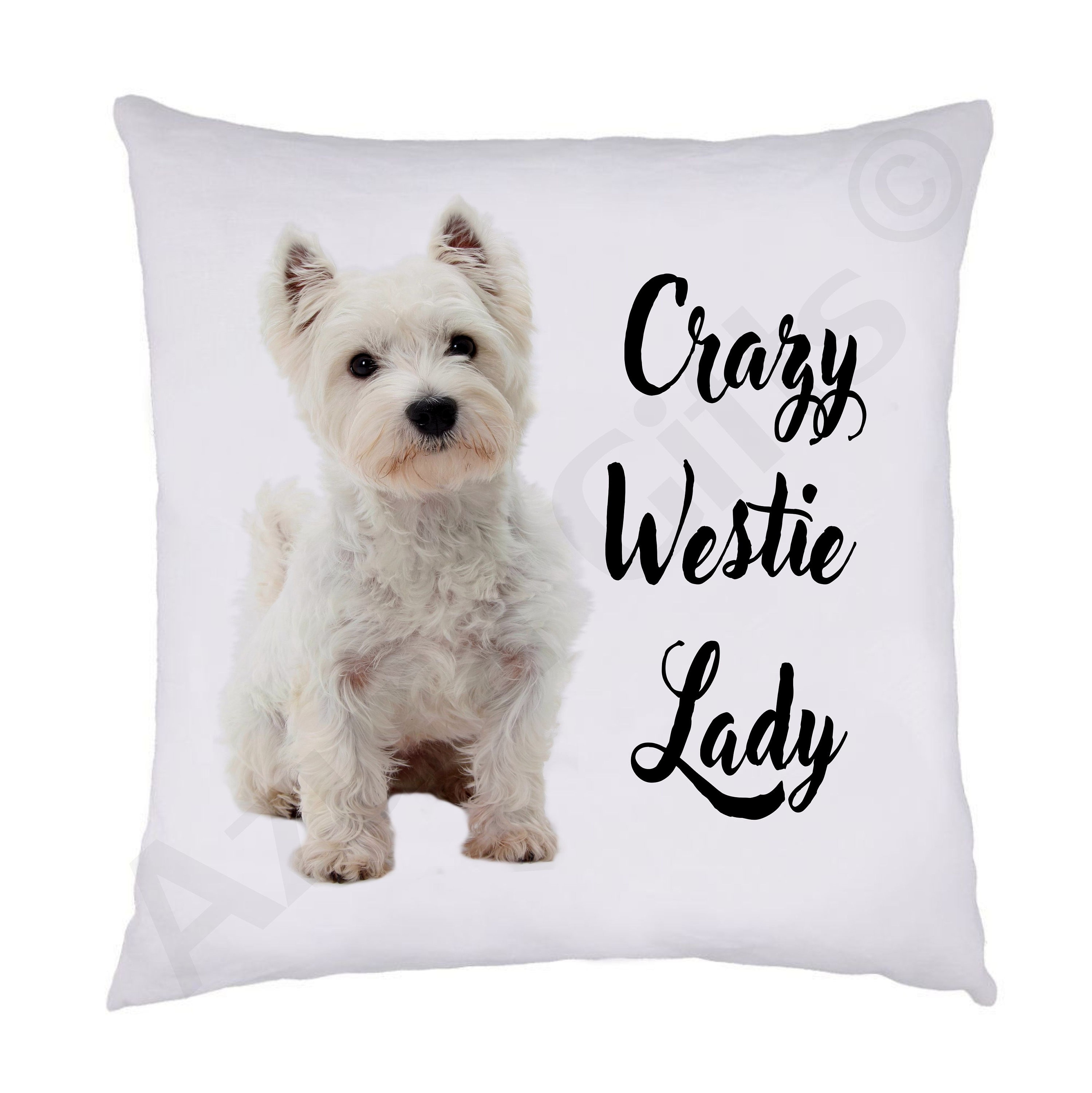 westie dog cushions