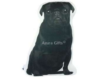 Pillow Cover 18" x 18" 46 cm x 46 cm Henry the Pug Dog King Cushion Pillow Cover 18" x 18" 46 cm x 46 cm Henry the Pug Dog King Cushion