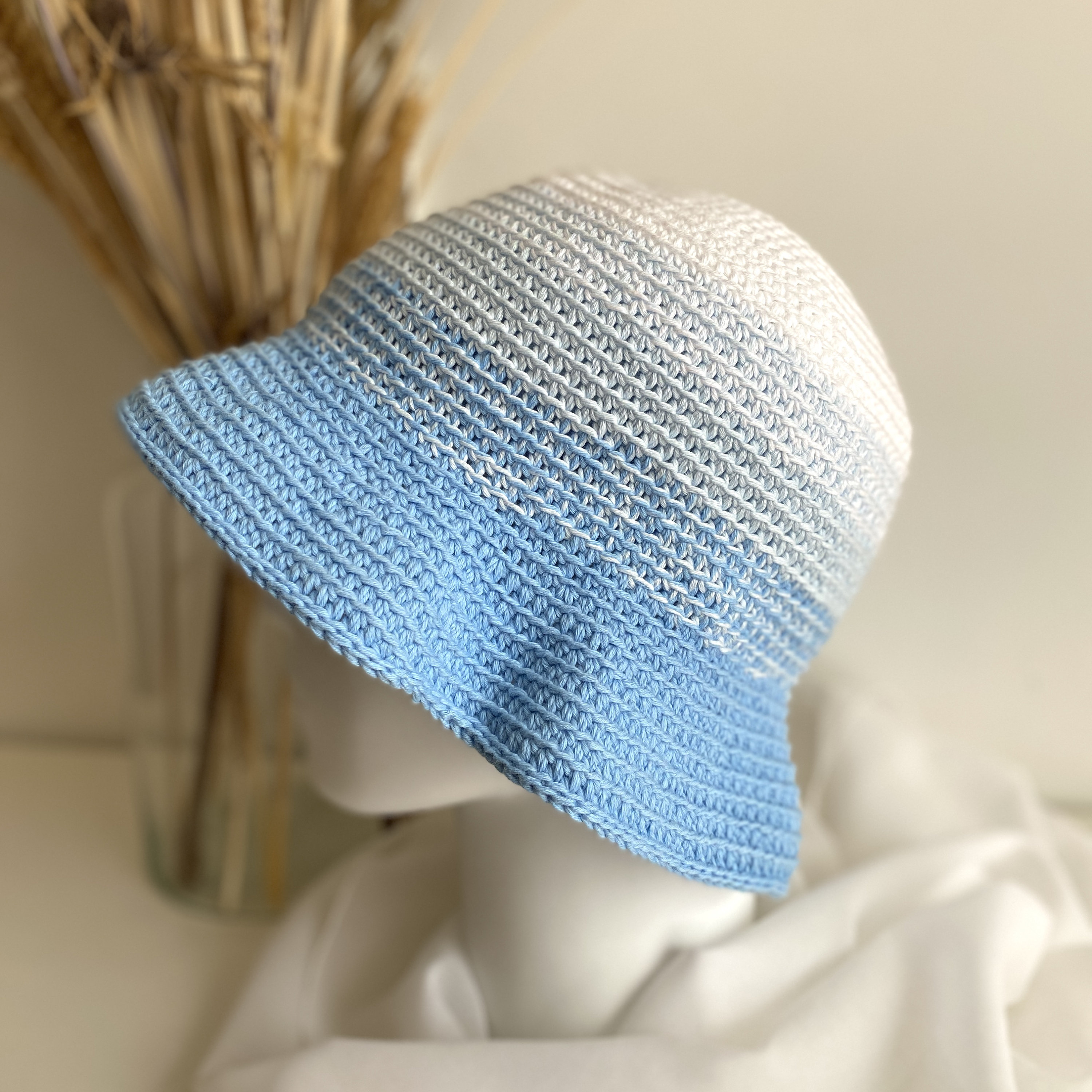 Sombrero De Pesca De Ganchillo Para Mujer - Plegable Y Con Estilo
