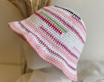 Crochet hat for women, Panarea, Oversize hat, Large hat, Cotton hat women, Floppy hat, Summer bucket hat, Fisherman hat, Beach accessories