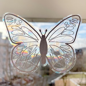 Rainbow Suncatcher Window Sticker - Suncatcher - Decal - sunscreen - reusable sticker