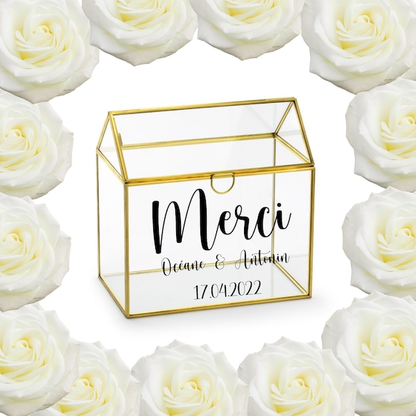 Wedding ballot box stickers Personalized - Event decoration - Wedding labels