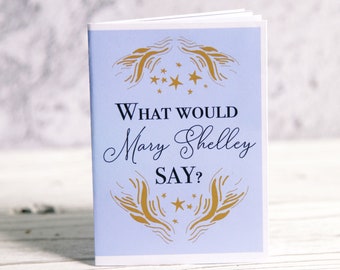 Printable Pocket Inspiration Mary Shelley Zitat Buch
