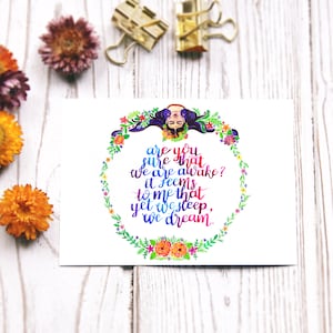 Carte Postale Shakespeare d'art populaire mexicain