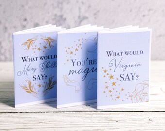 3 druckbare Taschen Inspiration Zitat Bücher