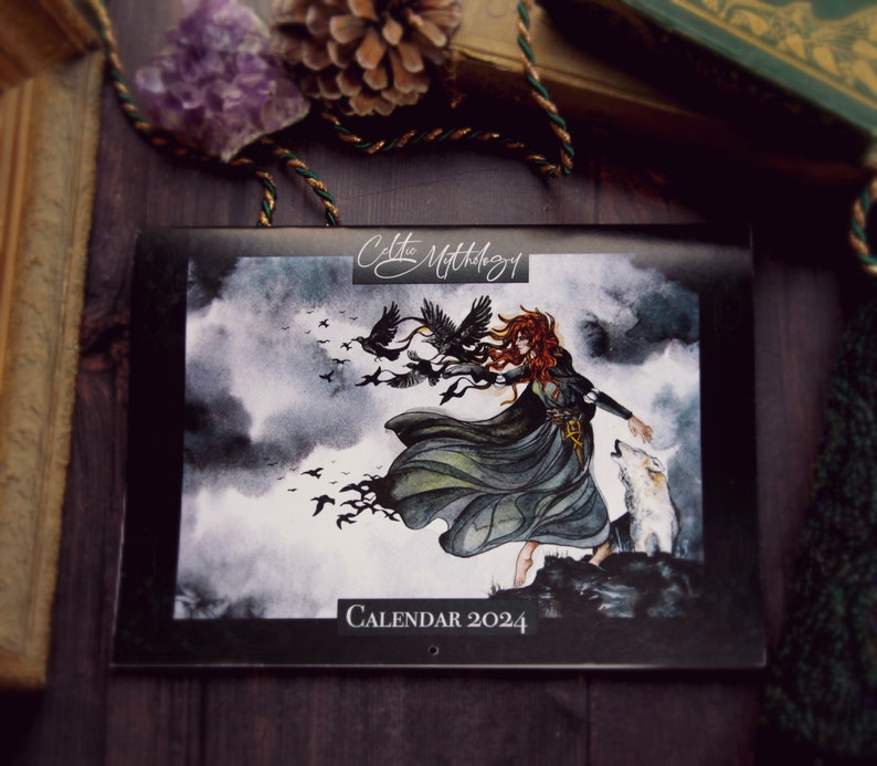 2024 Celtic Mythology & Wheel of the Year Calendar Etsy Canada