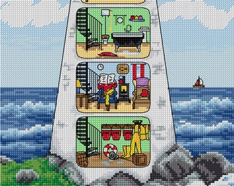 AJBD51 Life in a Lighthouse pdf chart download only