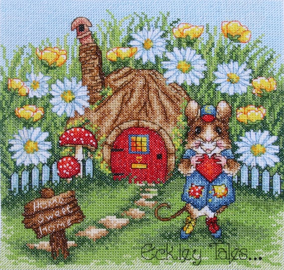 ET01 Home Sweet Home Cross Stitch Chart Only pdf