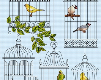 AJBD89 Decorative Bird Houses pdf chart only