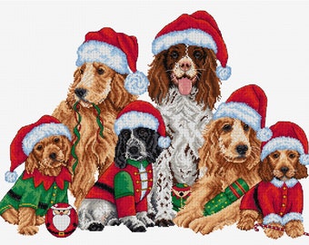 AJBD50 Teddy and Friends at Christmas pdf chart only