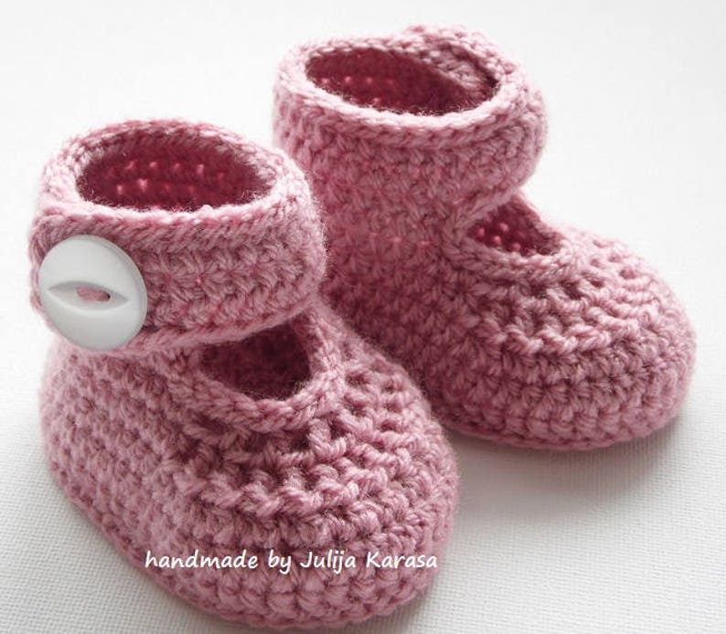 etsy crochet baby shoes