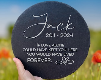 Dog Loss Gift, Dog Memorial Garden Stone, Pet Memorial Gift, In Memory, Bereavement Gift, Dog Pet Loss, Dog Headstone, Cat Memorial