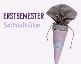 Geschenk Studienbeginn // Geschenk Studium // Geschenk Studienanfang // Schultüte Erstsemester Stempel