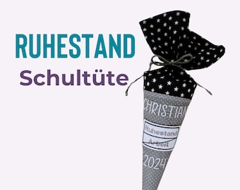 Geschenk Ruhestand // Geschenk Rente // Abschiedsgeschenk Rente