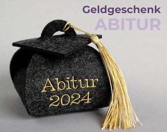 Abitur Geschenk // Geldgeschenk Schulabschluss // Bachelor // Master // Meister // Doktor